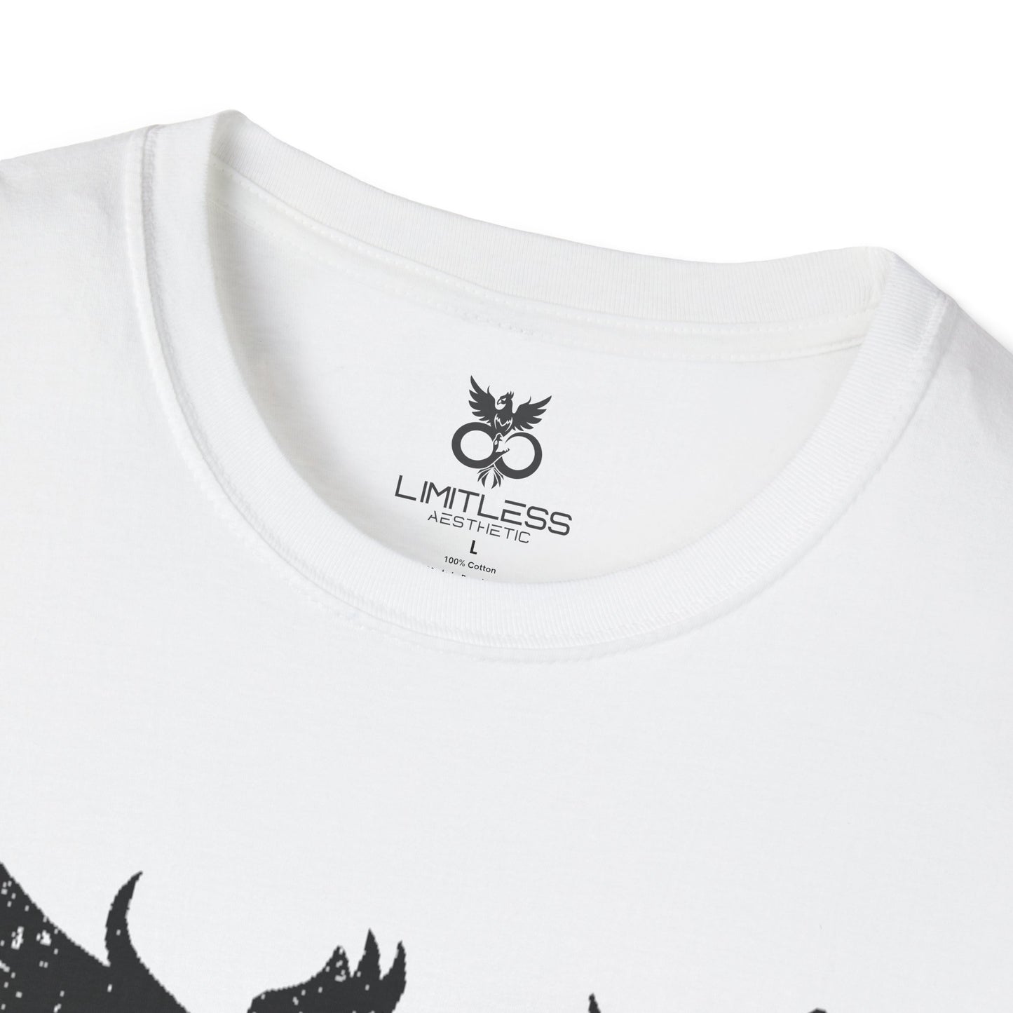 Limitless Aesthetic T-Shirt, Trendy Graphic Tee, Infinity Symbol Shirt, Unisex Fashion Top, Casual Wear for Everyday Style